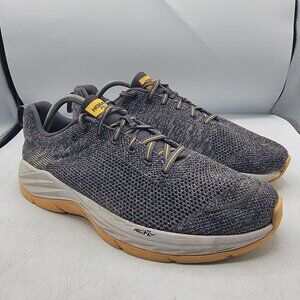 Hoka One One Mach Mens 11 Gray Yellow Athletic Shoes Outdoors Comfort Running